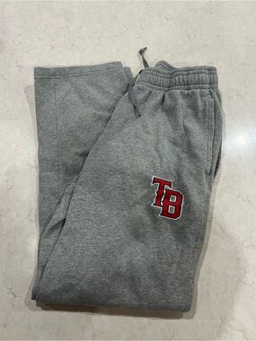 Under Armour Grey Sweatpants with Red TB Logo